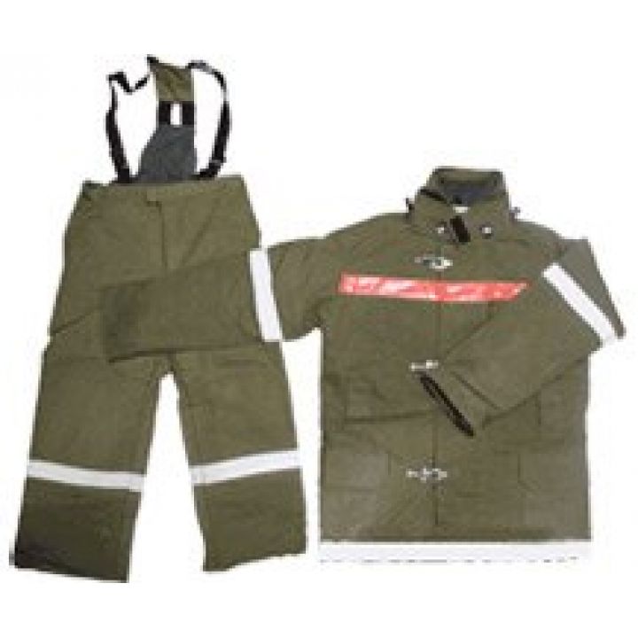 Боевая одежда пожарного из брезента (II уровень защиты) (размер 56-58 / рост 182-188)