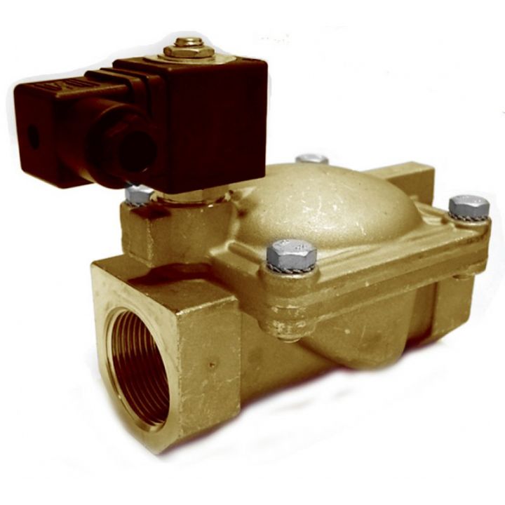 Соленоидный клапан Dinansi модели Spool SV-01/T, нормально закрытый 1 12" Ду=40 мм, напряжение 24В
